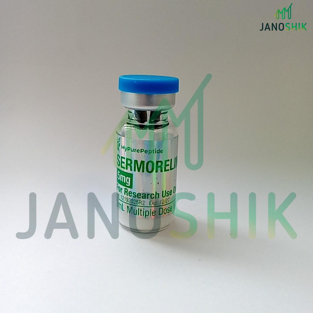 Sermorelin 5mg product vial image